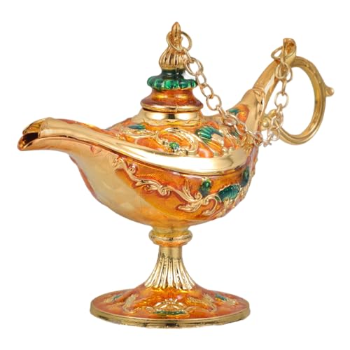 VALICLUD Vintage Magische Lampe Tischdekoration Retro Wunscherfüller Wohnkultur Geschenkidee für Party und Zuhause von VALICLUD