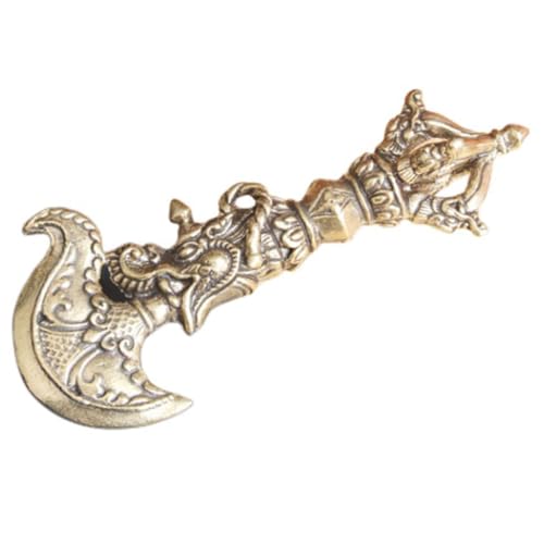 VALICLUD Vintage Messing Vajra Stößel Ornament Kompakte Hausdekoration Eleganter Retro Stil Praktisches Desktop Dekoaccessoire für Klassische Wohnraumgestaltung und Geschenkidee VALICLUD Vintage Messing Vajra Stößel Ornament Kompakte Hausdekoration Eleganter Retro Stil Praktisches Desktop Dekoaccessoire für Klassische Wohnraumgestaltung und Geschenkidee von VALICLUD