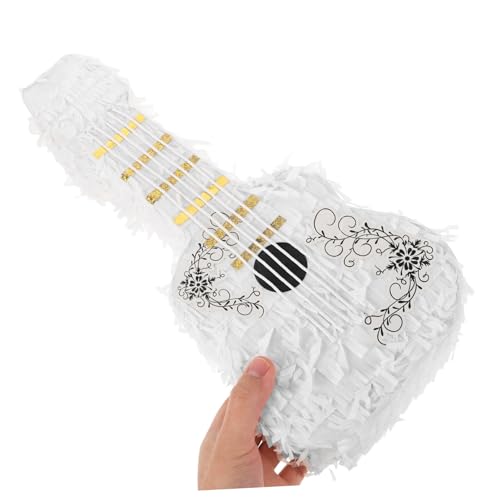 VALICLUD Violin Pinata mit Stick und Augenbinde Kreative Partydekoration aus Papier Süßigkeitengefüllt Lustiges Mitgebsel für Kindergeburtstag Mexikanische Feier Einzigartiges Partyspiel von VALICLUD