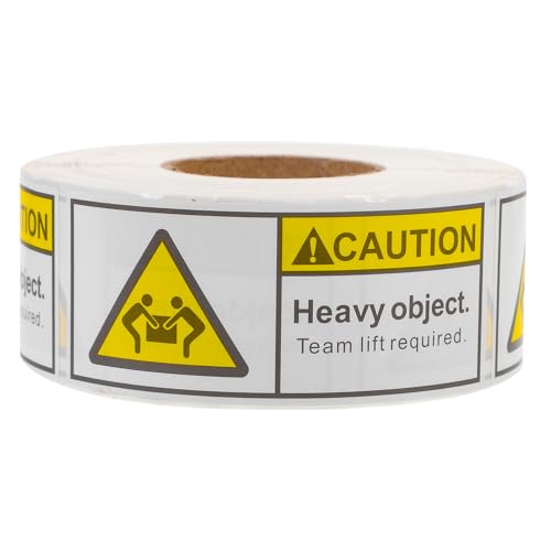 VALICLUD Warnaufkleber für Schwere Pakete Selbstklebende Team Lift Etiketten Stark Haftend für Versand Lager Transport und Geeignet VALICLUD Warnaufkleber für Schwere Pakete Selbstklebende Team Lift Etiketten Stark Haftend für Versand Lager Transport und Geeignet von VALICLUD