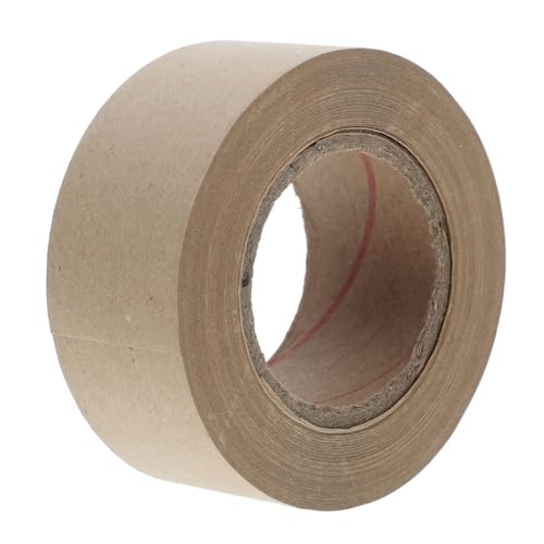 VALICLUD Wassergelöste Packband Farbiges Wiederverwendbares Klebeband aus Papier für Künstler DIY und Umzugskartons Wasseraktiviertes Leicht Entfernbares Verpackungsband von VALICLUD