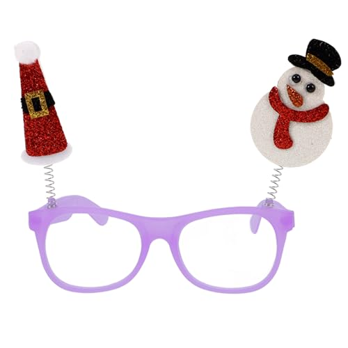 VALICLUD Weihnachtliche Foto-requisitenbrille Glitzernde Sonnenbrille Für Festliche Feiern Accessoires Für Weihnachtsfeiern Und Lustige Erinnerungsfotos VALICLUD Weihnachtliche Foto-requisitenbrille Glitzernde Sonnenbrille Für Festliche Feiern Accessoires Für Weihnachtsfeiern Und Lustige Erinnerungsfotos von VALICLUD
