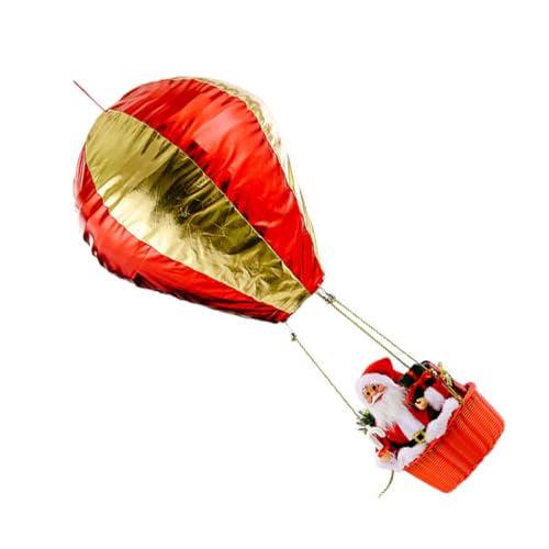 VALICLUD Weihnachtliche Santa Claus Heißluftballon Hängedekoration aus Sicherem Material Lebendig Gestaltet Vielseitig Einsetzbar für Innen und Außenbereiche Festlich für Weihnachtsfeiern VALICLUD Weihnachtliche Santa Claus Heißluftballon Hängedekoration aus Sicherem Material Lebendig Gestaltet Vielseitig Einsetzbar für Innen und Außenbereiche Festlich für Weihnachtsfeiern von VALICLUD