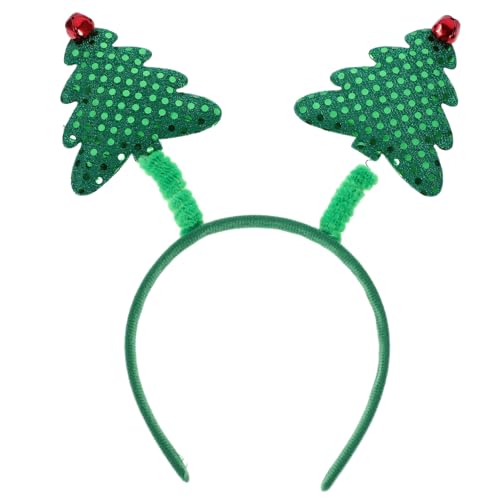 VALICLUD Weihnachtsbaum Stirnband mit Pailletten Leichtes und Bequemes Haaraccessoire für Mädchen Festliche Kopfbedeckung für Xmas Party Cosplay Fotoaufnahmen und Weihnachtsdeko VALICLUD Weihnachtsbaum Stirnband mit Pailletten Leichtes und Bequemes Haaraccessoire für Mädchen Festliche Kopfbedeckung für Xmas Party Cosplay Fotoaufnahmen und Weihnachtsdeko von VALICLUD