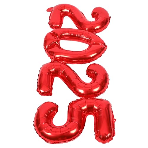 VALICLUD Zahlen Aluminiumfolie Luftballons Rot für Neujahr Silvester Party Dekoration Abschlussfeier Party Supplies Stabile Folienballons für Foto Requisiten VALICLUD Zahlen Aluminiumfolie Luftballons Rot für Neujahr Silvester Party Dekoration Abschlussfeier Party Supplies Stabile Folienballons für Foto Requisiten von VALICLUD