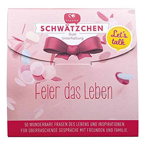 VALINA Partyspiel | Schwätzchen | Feier das Leben | Für überraschende und lustige Gespräche VALINA Partyspiel | Schwätzchen | Feier das Leben | Für überraschende und lustige Gespräche von VALINA