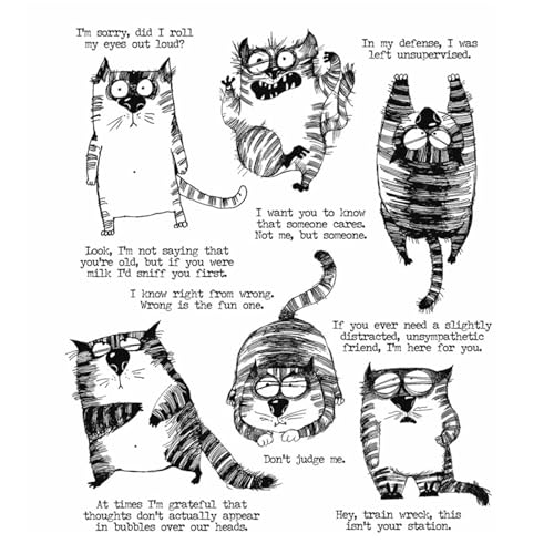 VALINSKY Niedliche Tiere, Katze, transparenter Gummistempel für Kartenherstellung, Vintage, transparent, Stempel, Siegel, Silikonstempel, DIY, Scrapbooking, handgefertigtes Fotoalbum, Journaling, VALINSKY Niedliche Tiere, Katze, transparenter Gummistempel für Kartenherstellung, Vintage, transparent, Stempel, Siegel, Silikonstempel, DIY, Scrapbooking, handgefertigtes Fotoalbum, Journaling, von VALINSKY