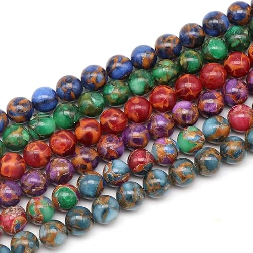 VALISS Exquisite handgefertigte Perlen, natürliche Tang-Perlen in dreifarbiger Mischfarbe mit goldenen Steinen, thailändische blaue runde Perlen zum Selbermachen, Wenwan-Buddha-Perlen mit Perlen VALISS Exquisite handgefertigte Perlen, natürliche Tang-Perlen in dreifarbiger Mischfarbe mit goldenen Steinen, thailändische blaue runde Perlen zum Selbermachen, Wenwan-Buddha-Perlen mit Perlen von VALISS