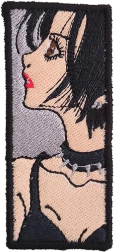 VALKYNEA 100 % bestickter Aufnäher, inspiriert von Anime-Fan-Kunst/Nana/Patch-Stickerei/bestickte Applikation (Haken und Schlaufe) von Valkynea