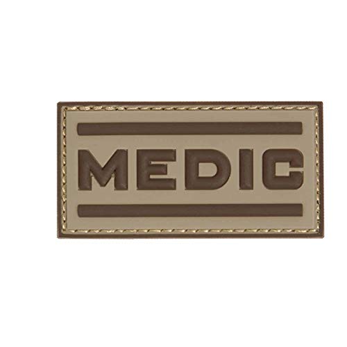 3D Rubber Patch Medic Abzeichen Aufnäher Desert Medizin Personal Arzt Sanitäter 3D Rubber Patch Medic Abzeichen Aufnäher Desert Medizin Personal Arzt Sanitäter von VAN OS