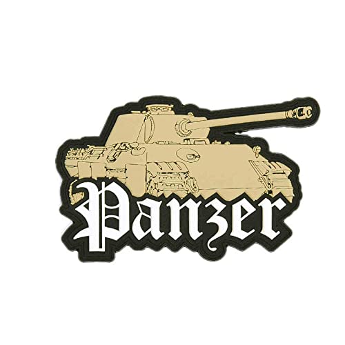 Emblem 3D Rubber Patch Panzer von VAN OS