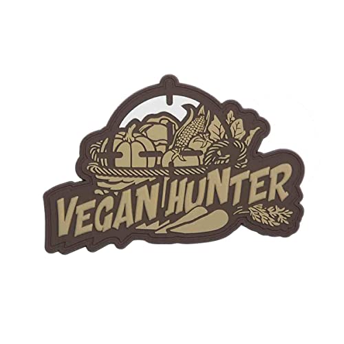 Emblem 3D Rubber Patch Vegan Hunter Coyote von VAN OS