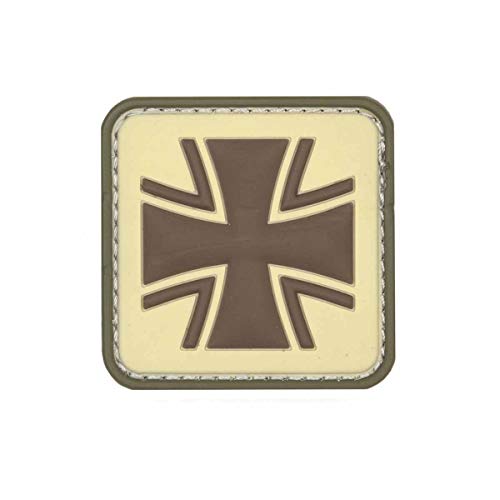 VAN OS Emblem 3D PVC Patch Eisernes Kreuz Bundeswehr Patch Abzeichen Aufnäher Multi von VAN OS