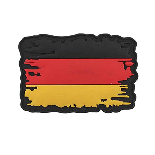 VAN OS Emblem 3D Rubber Patch USA Vintage Flagge 5 x 7,8 cm Klett Abzeichen Deutschland von VAN OS