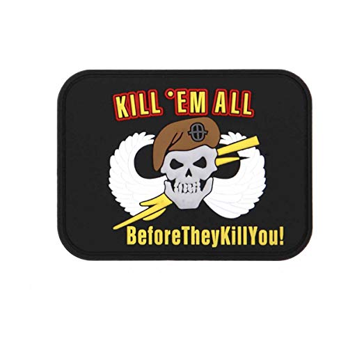 VAN OS Emblem Kill'Em All Before They Kill You Klett Patch Abzeichen Stoff oder PVC PVC von VAN OS
