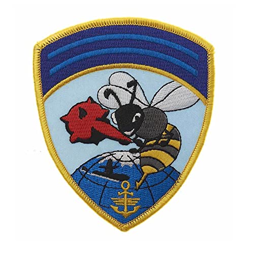 VAN OS Emblem aus Stoff Aufnäher Navy Hornets von VAN OS