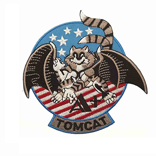 VAN OS Emblem aus Stoff Aufnäher Tomcat Hand USA von VAN OS