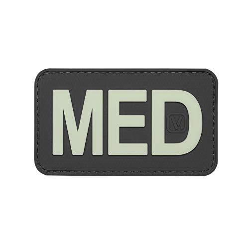 "MED" Medical 'Super-Lumen' Glow in The-Dark Patch (Wolfgrau) von VANQUEST