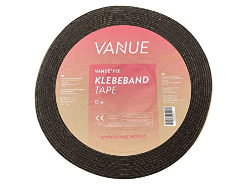 VANUE® FIX Klebeband 15 m selbstklebendes Kautschuk-Klebeband Tape 3 mm stark 50 mm breit Camperausbau von VANUE