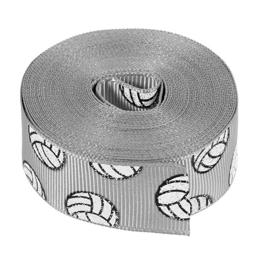 VANZACK 1 Rolle Volleyball Dekorationsband Roll für DIY Haarschleifen und Hochwertiges Fadefreies Geschenkverpackungsband für Hochzeitsdeko und Projekte von VANZACK