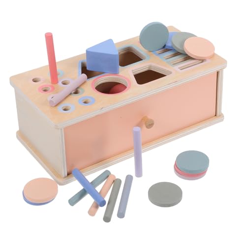 VANZACK 1 Satz Interaktive Form und Farben Sortierbox für Kleinkinder Jahre Frühkindliche Bildung Motorik und Kognitive Entwicklungsspielzeug von VANZACK