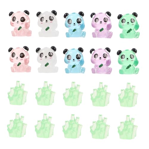 VANZACK 1 Set Süßer Panda-bambus-kuchenaufsatz, Kleine Im Dunkeln Leuchtende Harzfigur Für Desserts Und Cupcakes, Miniatur-cartoon-tier-ornament Für Heimwerkerarbeiten Und Partys VANZACK 1 Set Süßer Panda-bambus-kuchenaufsatz, Kleine Im Dunkeln Leuchtende Harzfigur Für Desserts Und Cupcakes, Miniatur-cartoon-tier-ornament Für Heimwerkerarbeiten Und Partys von VANZACK