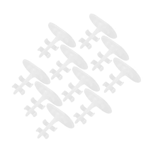 VANZACK 10 Stück Teiliges Puppenständer Universelle Doll Support Halterungen aus Stabilem Material Einfach zu Montierende Doll Racks für Display und Sammlerstücke Transparent und von VANZACK