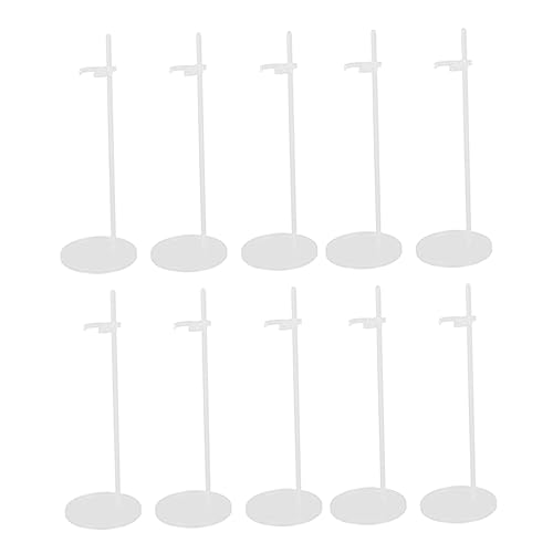 VANZACK 10 Stück Teiliges Transparentes Puppenständer mit Taillenhalterung Stabiler Kunststoff Doll Display Rack für Präsentation Geeignet für Glatte Oberflächen Kinderzimmer Geschäfte VANZACK 10 Stück Teiliges Transparentes Puppenständer mit Taillenhalterung Stabiler Kunststoff Doll Display Rack für Präsentation Geeignet für Glatte Oberflächen Kinderzimmer Geschäfte von VANZACK