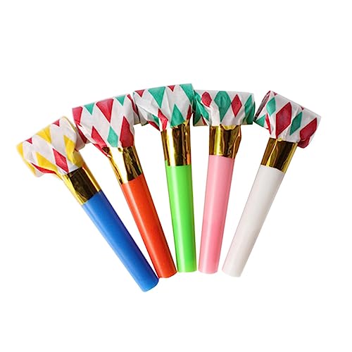 VANZACK 100 Stück Bunte Pfeifen Lustige Geräuschmacher für Kindergeburtstage Partys und Feiern Zufällige Farben Packung Zufällige Farbe Zufällige Farbe VANZACK 100 Stück Bunte Pfeifen Lustige Geräuschmacher für Kindergeburtstage Partys und Feiern Zufällige Farben Packung Zufällige Farbe Zufällige Farbe von VANZACK