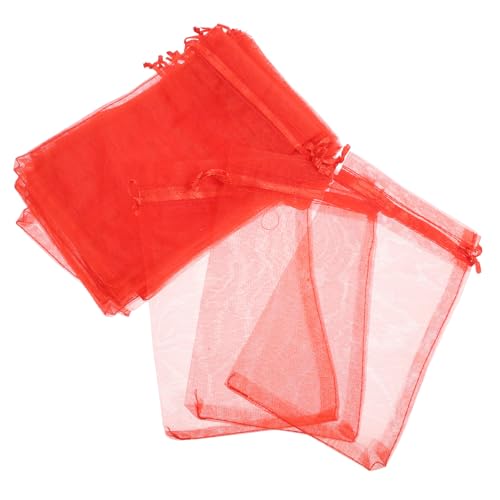 VANZACK 100 Stück Organzasäckchen mit Kordelzug Große Geschenktüten für Hochzeiten Weihnachten Partys Leichte Atmungsaktive Schmuckbeutel Strapazierfähigem Organza VANZACK 100 Stück Organzasäckchen mit Kordelzug Große Geschenktüten für Hochzeiten Weihnachten Partys Leichte Atmungsaktive Schmuckbeutel Strapazierfähigem Organza von VANZACK
