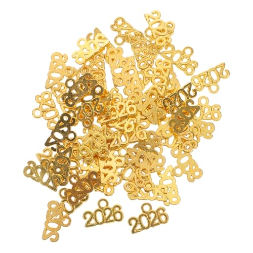 VANZACK 100Stücke DIY Jahr Legierung Schlüsselanhänger Charms Für Schmuckherstellung Und Bastelprojekte Vielseitige Anhänger Für Kreative Designs Und Erinnerungsstücke von VANZACK