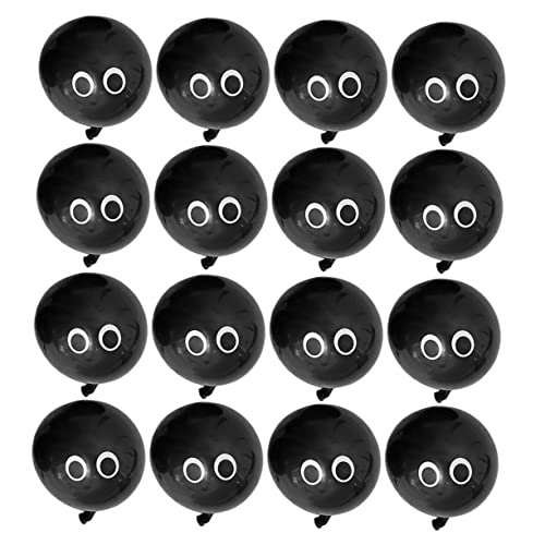 VANZACK 100Stücke Halloween Augenballons Luftballons Tieraugen Für Halloween Partys Drinnen Und Draußen Farbenfrohe Ballons Für Festliche von VANZACK