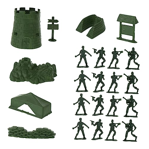 VANZACK 100stücke Soldatenfiguren Spielzeug Modell Aus Kunststoff Für Wargaming Und Tischdekoration Bruchfest Und Schadstofffrei VANZACK 100stücke Soldatenfiguren Spielzeug Modell Aus Kunststoff Für Wargaming Und Tischdekoration Bruchfest Und Schadstofffrei von VANZACK