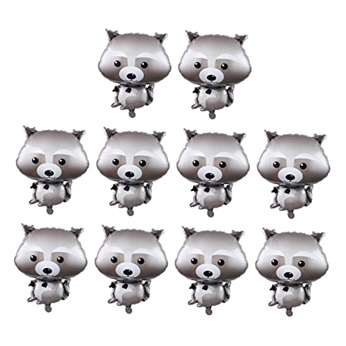 VANZACK 10Stücke Aluminium Folienballons Cartoon Tierballons Für Party Dekoration Tierische Motive Für Kinderfeiern Für Themenpartys Und Feierlichkeiten VANZACK 10Stücke Aluminium Folienballons Cartoon Tierballons Für Party Dekoration Tierische Motive Für Kinderfeiern Für Themenpartys Und Feierlichkeiten von VANZACK