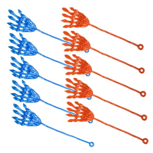 VANZACK 10Stücke Dehnbare Farbige Klebrige Hände Lustige Halloween Requisiten Stretchy Hand Kreatives Partyspielzeug Für Erwachsene VANZACK 10Stücke Dehnbare Farbige Klebrige Hände Lustige Halloween Requisiten Stretchy Hand Kreatives Partyspielzeug Für Erwachsene von VANZACK