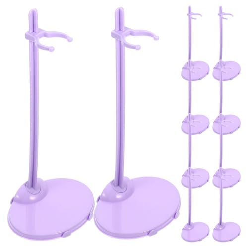 VANZACK 10Stücke Puppenständer Praktische Puppenstützenhalter Für Aufbewahrung Und Präsentation Von Puppen Für Puppen Und Actionfiguren Farbe von VANZACK