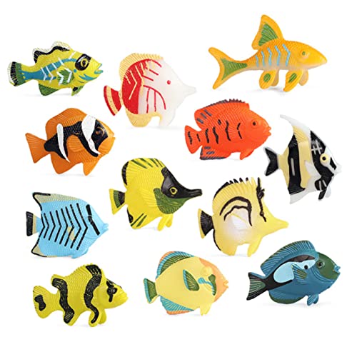 VANZACK 12 Stück Meerestier Modell Spielzeug Kompaktes Kinder Spielzeug für Tischdekoration Aquarium und Zimmer Deko für Kinder und Meerestiere Freunde VANZACK 12 Stück Meerestier Modell Spielzeug Kompaktes Kinder Spielzeug für Tischdekoration Aquarium und Zimmer Deko für Kinder und Meerestiere Freunde von VANZACK