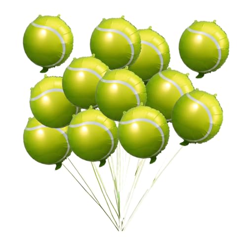 VANZACK 12Stücke Luftballons Große Aufblasbare Dekoration Für Sport Themen Geburtstagsfeiern Verzierungen Für Tennis Events Und Festivals VANZACK 12Stücke Luftballons Große Aufblasbare Dekoration Für Sport Themen Geburtstagsfeiern Verzierungen Für Tennis Events Und Festivals von VANZACK
