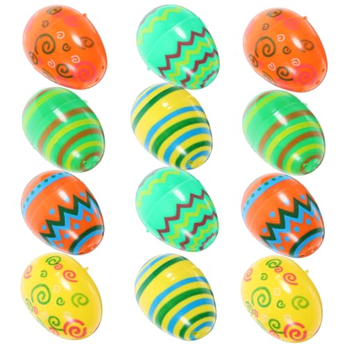 VANZACK 12Stücke Ostereier Zum Befüllen Wiederverwendbare Ostereier Für Ostern Süße Ostereierschachteln Für Bastelideen VANZACK 12Stücke Ostereier Zum Befüllen Wiederverwendbare Ostereier Für Ostern Süße Ostereierschachteln Für Bastelideen von VANZACK