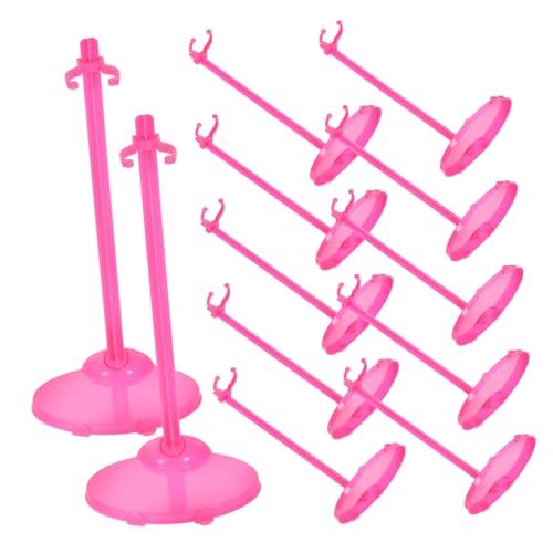VANZACK 12Stücke Puppenständer Für Puppen Figuren Display Halter Puppenzubehör Zufällige Farben Robuste Kunststoffhalterungen Für Kreatives Und Präsentieren VANZACK 12Stücke Puppenständer Für Puppen Figuren Display Halter Puppenzubehör Zufällige Farben Robuste Kunststoffhalterungen Für Kreatives Und Präsentieren von VANZACK