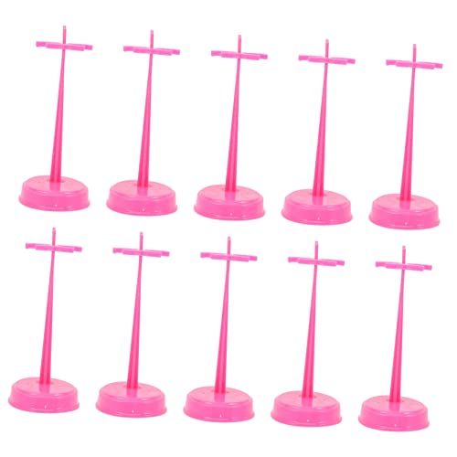 VANZACK 15 Stück Teiliges Puppenständer aus Stabilem Kunststoff Verstellbarer Doll Holder Stand für Actionfiguren und Puppen Transparenter Display Ständer für Sammler und Kinderzimmer VANZACK 15 Stück Teiliges Puppenständer aus Stabilem Kunststoff Verstellbarer Doll Holder Stand für Actionfiguren und Puppen Transparenter Display Ständer für Sammler und Kinderzimmer von VANZACK