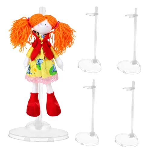 VANZACK 15Stücke Puppenständer Für Perfekten Puppenhalter Transparente Für Puppen Displays Für Puppenhaus Und Spielzeugstände von VANZACK