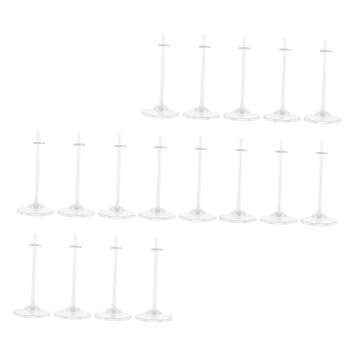 VANZACK 17Stücke Teiliges Puppenständer Transparente Puppenhalter Für Unterstützung Und Präsentation Von Puppen Stabil Und Vielseitig Einsetzbar VANZACK 17Stücke Teiliges Puppenständer Transparente Puppenhalter Für Unterstützung Und Präsentation Von Puppen Stabil Und Vielseitig Einsetzbar von VANZACK