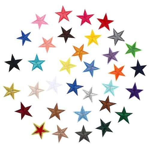 VANZACK 1Packung Stern Aufnäher zum Aufbügeln Farben Selbstklebende Flicken für Kleidung Kreative DIY Dekoration für Bastelprojekte und Reparaturen Material VANZACK 1Packung Stern Aufnäher zum Aufbügeln Farben Selbstklebende Flicken für Kleidung Kreative DIY Dekoration für Bastelprojekte und Reparaturen Material von VANZACK