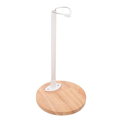 VANZACK 1Stück Holz Puppenständer Stabiler Puppenhalter Für Anzeige Höhe Verstellbar Für Spielzeugstände Und Puppen Displays Naturfarben von VANZACK