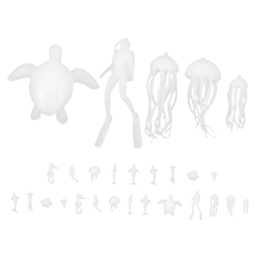 VANZACK 2 Sätze Miniatur Set Meeres Tiere Modelle Set Epoxidharz Gießformen für DIY Bastelprojekte Kreative Meeres Tierchen für Fördert Fantasie und VANZACK 2 Sätze Miniatur Set Meeres Tiere Modelle Set Epoxidharz Gießformen für DIY Bastelprojekte Kreative Meeres Tierchen für Fördert Fantasie und von VANZACK