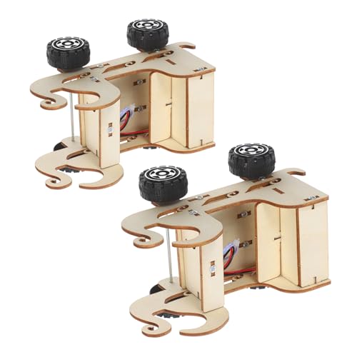 VANZACK 2 Stück DIY Stem Holzbausatz für Voice Aktiviertes Präzises Soundsteuerungsmodellauto Spielerisches Technik Experimentierset für Praktische Wissenschaft und Lernspaß VANZACK 2 Stück DIY Stem Holzbausatz für Voice Aktiviertes Präzises Soundsteuerungsmodellauto Spielerisches Technik Experimentierset für Praktische Wissenschaft und Lernspaß von VANZACK