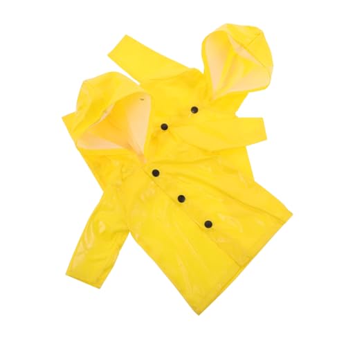 VANZACK 2 Stück Teiliges Puppen Regenkleid Wasserdichter Gelber Regenmantel aus Leichtem Material Realistische Kinderpuppen Kleidung für Figuren Einfach zu Pflegen und Wetterfest VANZACK 2 Stück Teiliges Puppen Regenkleid Wasserdichter Gelber Regenmantel aus Leichtem Material Realistische Kinderpuppen Kleidung für Figuren Einfach zu Pflegen und Wetterfest von VANZACK