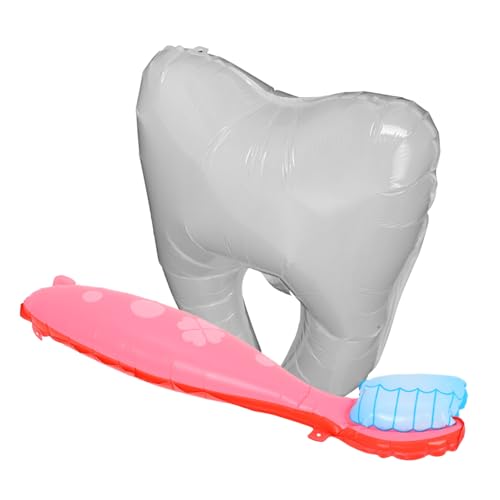 VANZACK 2 Stück Teiliges Shower Deko Weiß Zahnförmige Folienballons Erste Zähne Party Dekoration Cartoon Design Für Zahnparty Und Erstes Zähnchen VANZACK 2 Stück Teiliges Shower Deko Weiß Zahnförmige Folienballons Erste Zähne Party Dekoration Cartoon Design Für Zahnparty Und Erstes Zähnchen von VANZACK