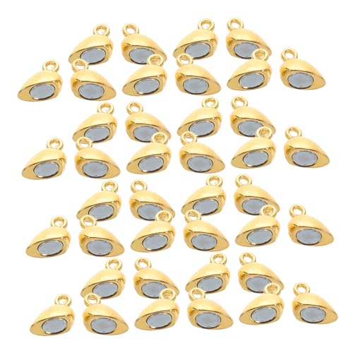 VANZACK 20 Stück Herzförmige Magnetverschlüsse für Schmuck Diy Schmuckzubehör für Armbänder Magnetische Karabinerverschlüsse für Kreative Bastelprojekte VANZACK 20 Stück Herzförmige Magnetverschlüsse für Schmuck Diy Schmuckzubehör für Armbänder Magnetische Karabinerverschlüsse für Kreative Bastelprojekte von VANZACK